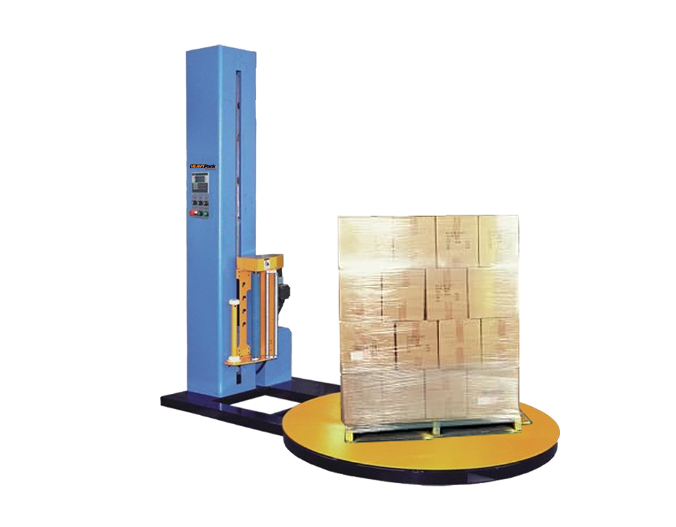 Automatic Auto Strech Film Wrapping Pengemas Pelilit Plastik TV / Kulkas / Mesin / Komputer / Meja Dll. TP-1650 CS